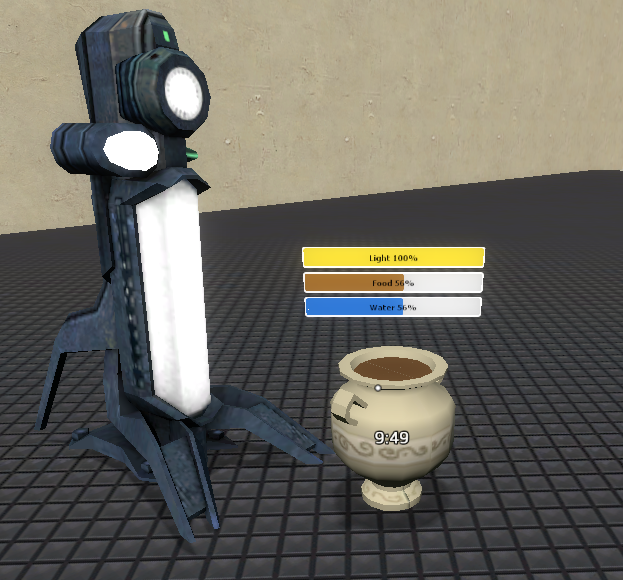 Indoor plant growing